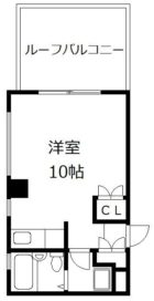 ウイングコート藤崎 - 所在階***階の間取り図 8696