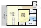 レヴェユーロ - 所在階 の間取り図