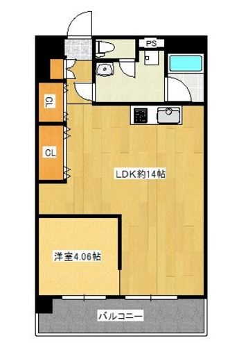 満室 博多スタービル 49 59 1ldk 303 博多 天神 福岡 の賃貸住宅を探すならアイル賃貸 福岡