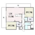 アクシオン箱崎プレミアム - 所在階 の間取り図