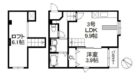 アイディールモア博多 - 所在階***階の間取り図 8776