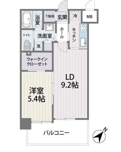 S-FORT筑紫通り505号室-間取り