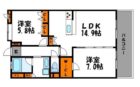 アプリークス百道浜 - 所在階 の間取り図