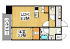 ソシオスヒルズイン博多 - 所在階 の間取り図