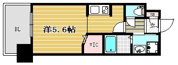 ラファセグランビア博多903号室-間取り