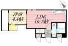 QuatreSaisons井尻 - 所在階 の間取り図