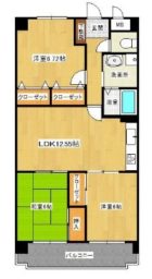 シティハイツ幸栄 - 所在階 の間取り図