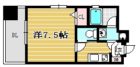 パリス大濠ベイタウン - 所在階 の間取り図