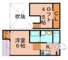 セレーナ博多東 - 所在階 の間取り図