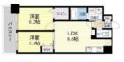 アトラスアルファーノ箱崎 - 所在階 の間取り図