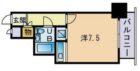 朝日プラザ天神 - 所在階 の間取り図