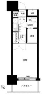 エステートモア高宮ペール - 所在階***階の間取り図 9055