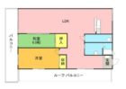 グリュックハイム山王公園前 - 所在階***階の間取り図 9638