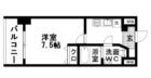 スカイコート博多駅前I - 所在階 の間取り図