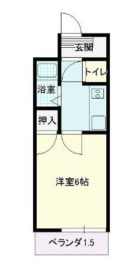 ユートピアマンション住吉 - 所在階***階の間取り図 9136