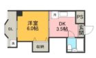 第二博多駅東コーポ - 所在階 の間取り図