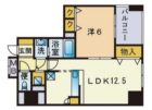 サムティ警固タワー - 所在階 の間取り図