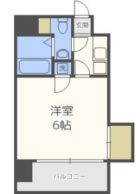 エステートモア博多グラン - 所在階***階の間取り図 9187