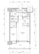 ネストピア西新Ⅲ - 所在階 の間取り図