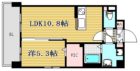 ケルス姪浜ステーション - 所在階***階の間取り図 9249