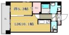 ケルス姪浜ステーション - 所在階***階の間取り図 9254