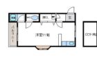 シティハイム諸岡 - 所在階 の間取り図