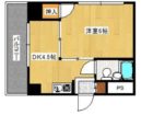 カルチェ恵比寿 - 所在階 の間取り図