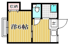 アザレア103号室-間取り