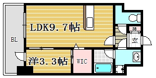 さくら館 OOTEMON305号室-間取り