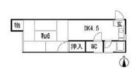 コーポ桜坂 - 所在階***階の間取り図 9435