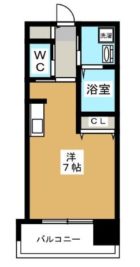 ラファセアリービオ博多 - 所在階 の間取り図