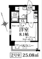 PondMumSUMIYOSHI - 所在階***階の間取り図 9465