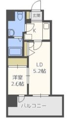 グランフォーレ呉服町 - 所在階 の間取り図