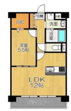 オークランセル那の川 - 所在階***階の間取り図 9501