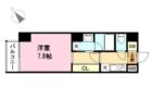 ラハイナ博多 - 所在階 の間取り図