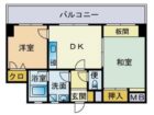 ザレジデンス古門戸 - 所在階 の間取り図