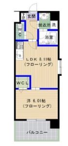 エムビルデベロップコアⅣ - 所在階 の間取り図