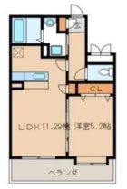 クリムゾン博多Ⅱ - 所在階 の間取り図