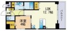 Jサングレイス21 - 所在階 の間取り図