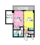 ベイシック大名 - 所在階 の間取り図