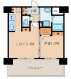 三島マンション博多駅東 - 所在階 の間取り図