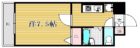 グレース城南 - 所在階 の間取り図