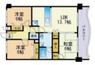 アネックスシティ板付 - 所在階 の間取り図