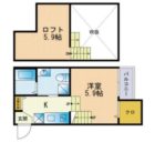 トリファイン吉塚 - 所在階 の間取り図