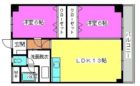 サンコーポ三筑 - 所在階 の間取り図