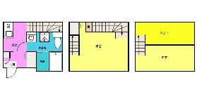 テラスヴィラ博多105号室-間取り