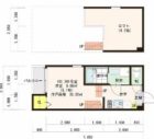 フェリスコート博多東 - 所在階 の間取り図