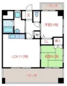 グラントープ道頓堀 - 所在階 の間取り図