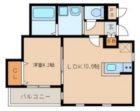 ルミウス中洲 - 所在階 の間取り図