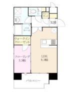 ネストピア大濠公園駅前 - 所在階 の間取り図